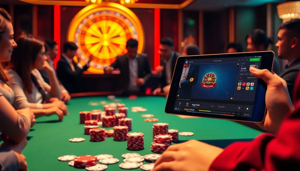 NgonClub offers an exhilarating casino experience with vibrant poker action and roulette excitement.