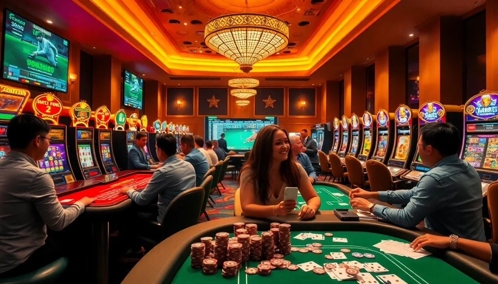 Experience thrilling live casino action at https://phdream.tech/ with vibrant tables, slots, and eager players.