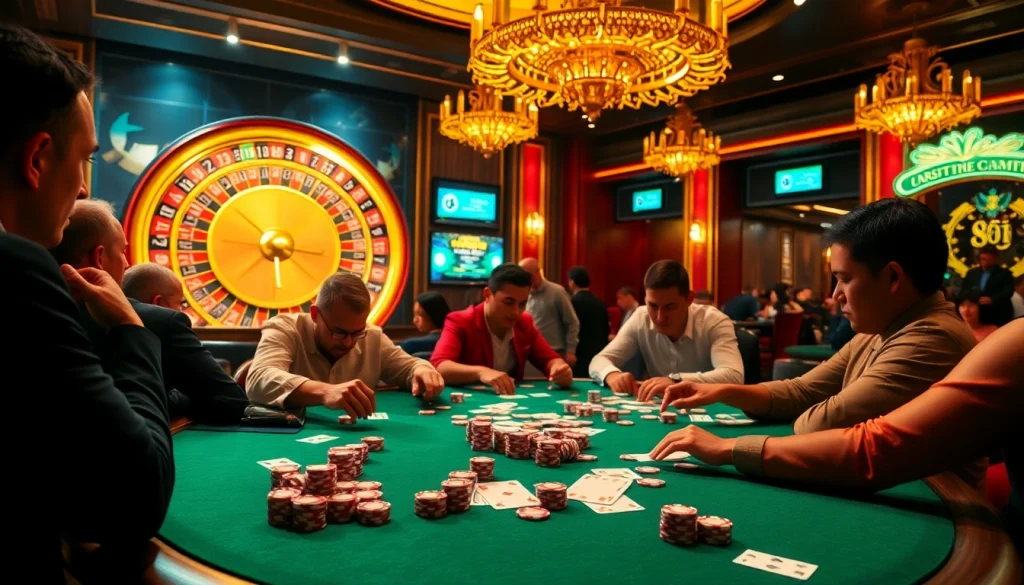 대구 오피 offers exhilarating poker moments amidst glamorous casino settings filled with high-stakes excitement, colorful chips, and spinning roulette wheels.