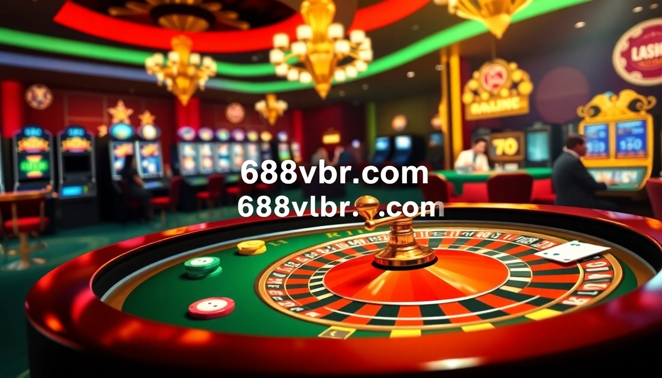 Experience the thrill of online gambling at 688vbr.br.com with engaging casino games and live action on roulette and slots.